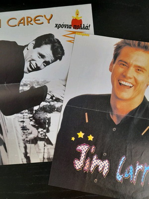 Jim Carey posters used, set of 2, good condition