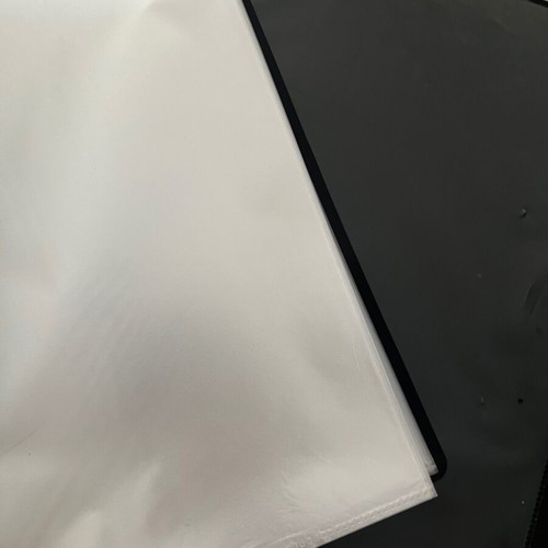 Folders used, pack of 5, two with sleeves