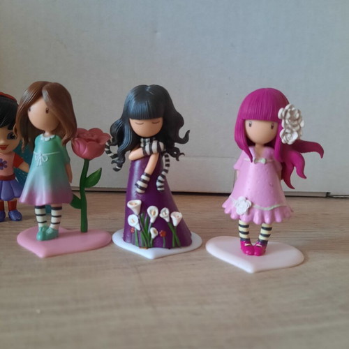 Santoro Gorjuss collectible mini figurines like new