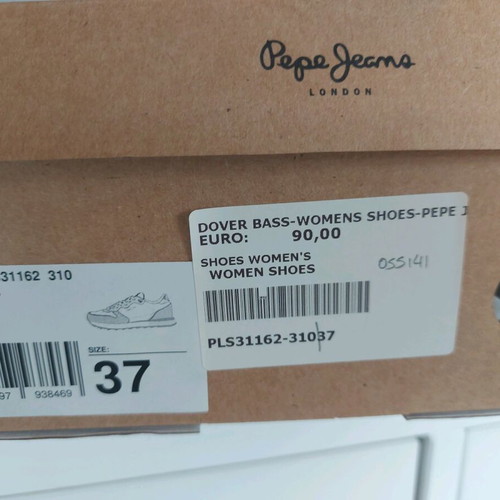 Pepe Jeans sneakers used, size 37, pink sports shoes