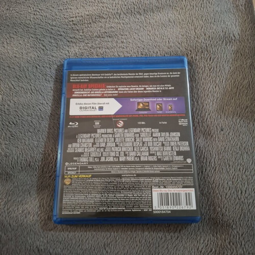 Godzilla Blu-Ray disc