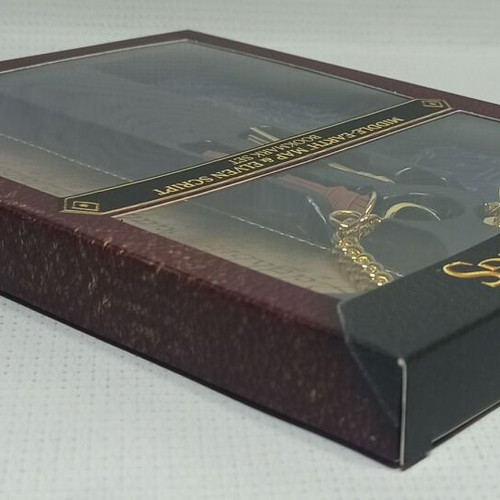 Lord of the Rings bookmark set with Middle Earth map and Elven script, new
