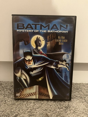 Batman Mystery of the Batwoman DVD used with Greek subtitles