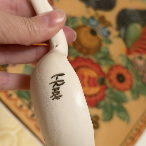 Decorative handmade painted spoon new