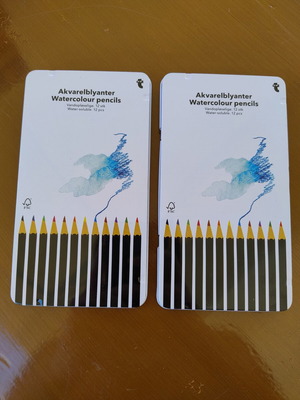 Watercolour pencils καινούργιο, πακέτο
