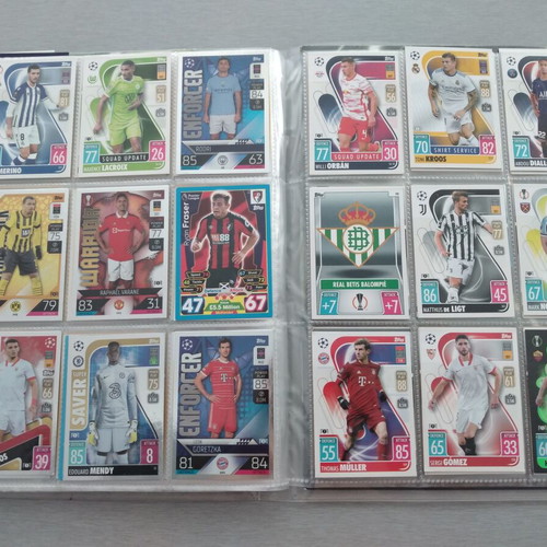Topps Match Attax 101 Football Trading Cards Bundle used
