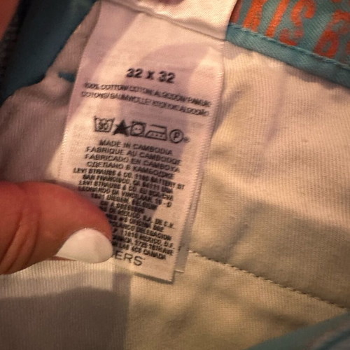 Dockers pants Levi's turquoise size S like new