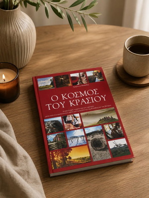 Book O Kosmos Tou Krasiou new, hobby