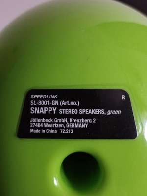 Computer speakers like new