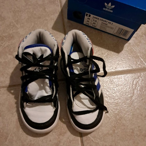 Adidas kids boots used, size 25