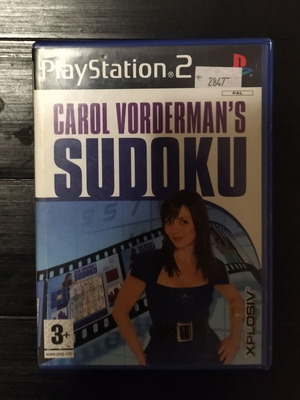 Carol Vorderman's Sudoku PlayStation 2 used