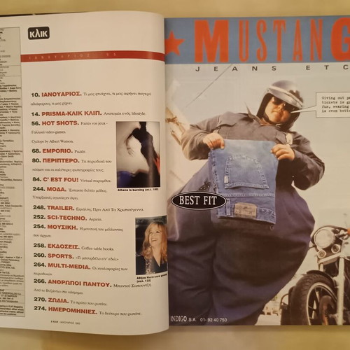 Klik Magazine Issue 93 January 1995 with Dolce Vita insert like new