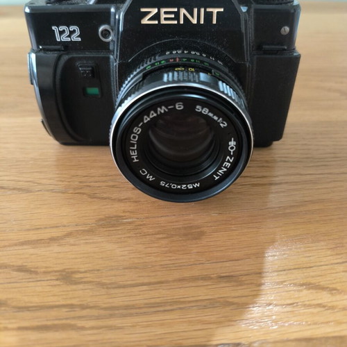 Zenit 122 Analog SLR Camera with Helios-44M-6 Lens New