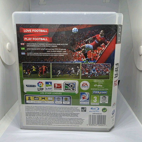 FIFA 12 and FIFA 13 PS3 games used, sports