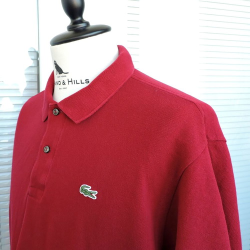 Lacoste Devanlay men's burgundy polo shirt XL F5191