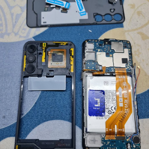 Samsung Galaxy A25 5G (A256) 6/128GB Blue Black for parts, used