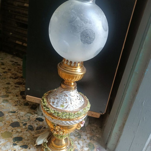 Lampanter antique lamp from the Russian Revolution era