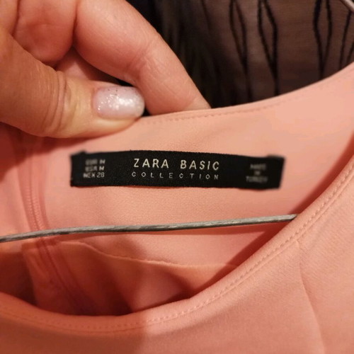 Pencil dress women's pink-rose apple Zara like new, size M