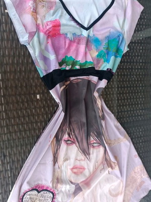 Gulito dress from Spain size Large like new colorful