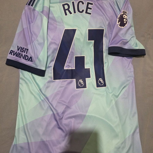 Rice Arsenal jersey authentic new, size Large