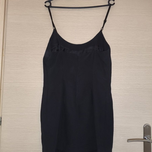 Anna Riska black cocktail dress with lace, like new