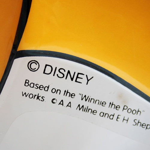 Winnie The Pooh & Tiger Plastic Wall Decorations 2 Pieces 50cm Disney