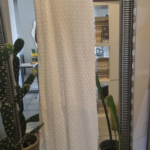 Knitted long dress like new, size M