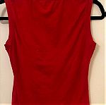 Byblos sleeveless red t-shirt