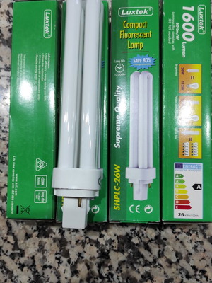 Luxtek CFL 26W compact fluorescent lamp new