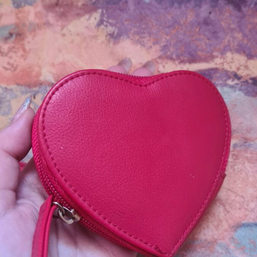 Bag with wallet like new, red