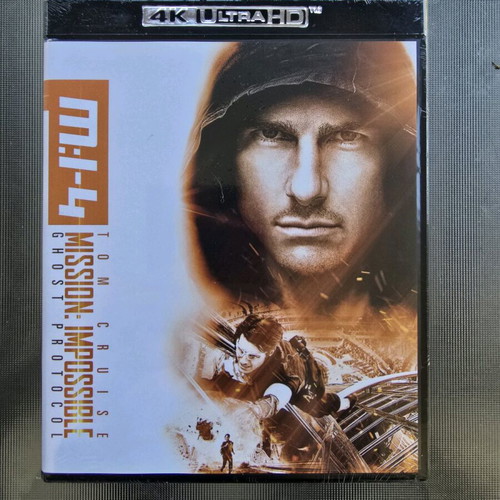 Mission Impossible 4 Ghost Protocol Blu-Ray new with Greek subtitles 4K Ultra