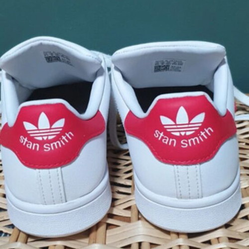 Adidas Stan Smith sneakers like new, size 39, white and red