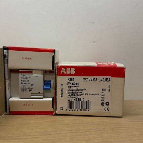 Leakage Circuit Breaker 4 Poles 4x40A 30mA AC 51-ABB-F364 new