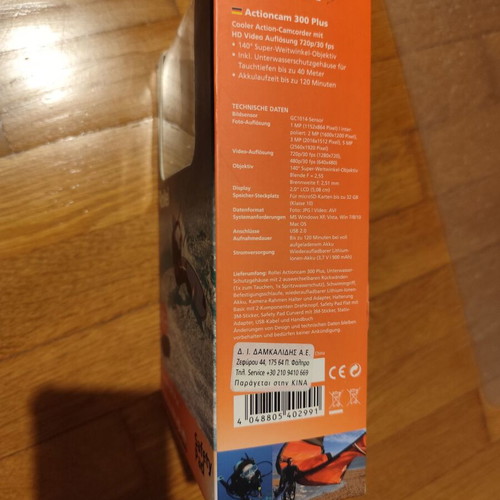 Rollei Action Camera 300 Plus Go Pro camera new in box