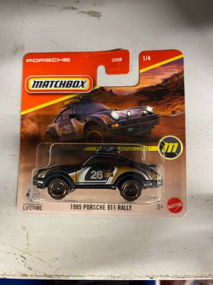 Matchbox 1985 Porsche 911 Rally Super Chase new sealed