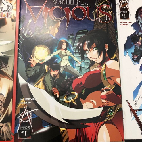 Vampi and Xin set of 8 new high-grade comics