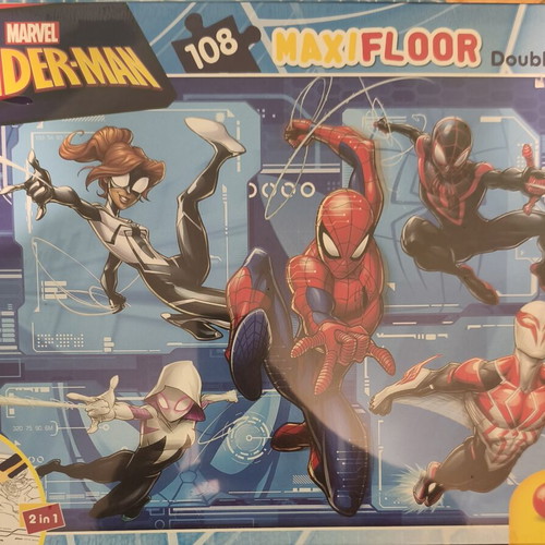 Spiderman puzzle 108 pieces new
