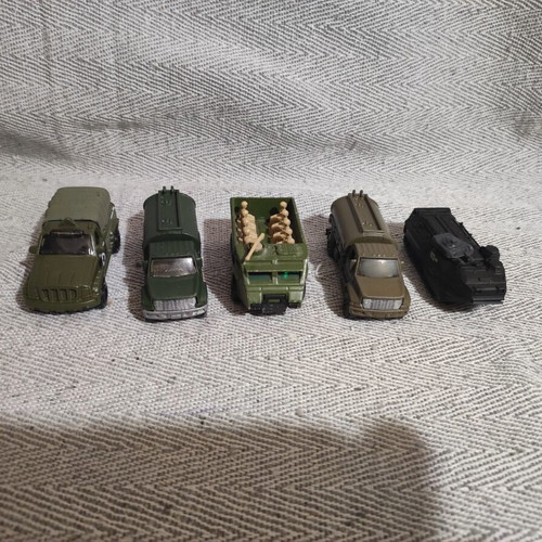 Matchbox military vehicles set of 5 used