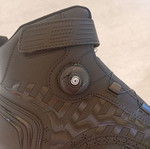 Black motorcycle boots