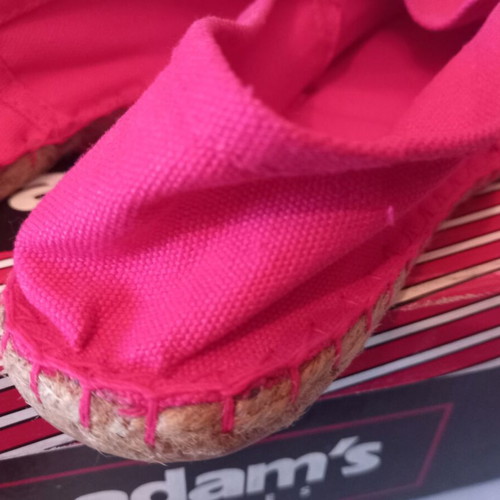 Adam's Shoes espadrilles pink sizes 36 and 37