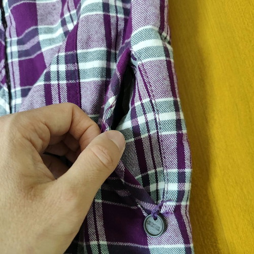 Piazza Italia Shacket women's S purple cotton like new