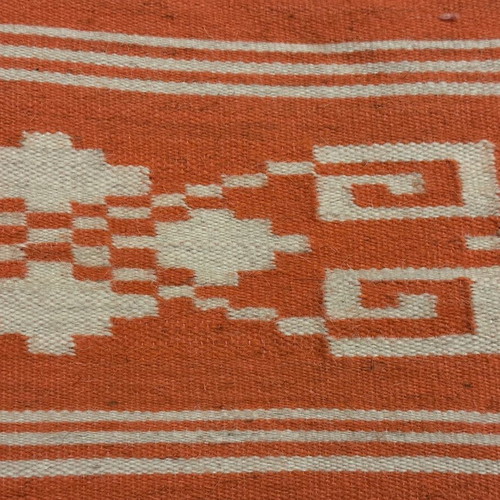Vintage Handmade Wool Rug on Loom, Like New, 204x149cm