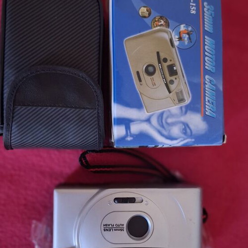 Film camera new with case