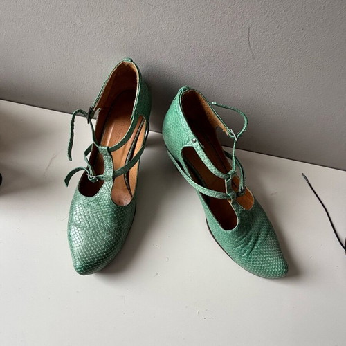 Tracey Neuls design shoes like new, size 40, green