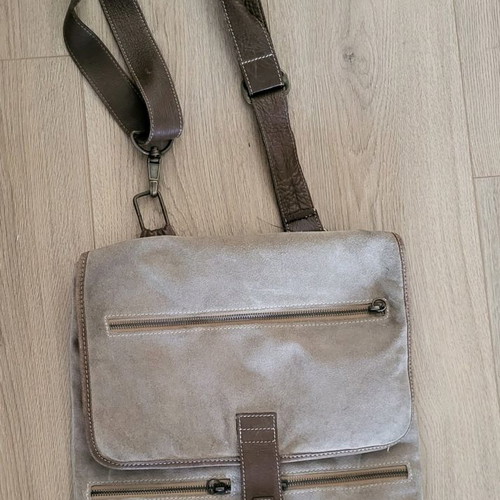 Suede bag
