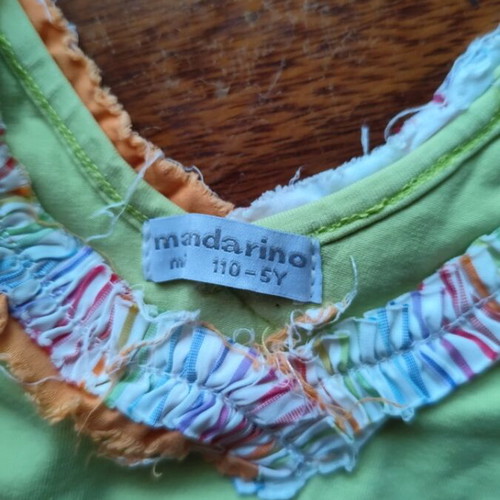 Mandarino Capri Pants and Top Set like new, 5-6 years, cotton