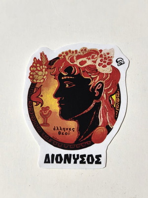 Dionysus Original Art Sticker like new