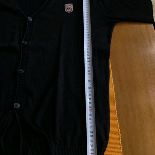 Pepe Jeans men's cardigan size L black like new
