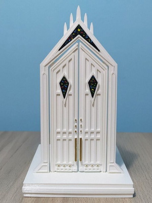 Kingdom Hearts Door to Darkness 3D printed candle figure new