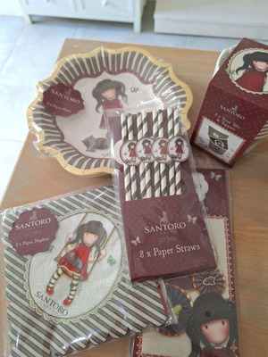 Santoro είδη πάρτι 8 τεμάχια νέα